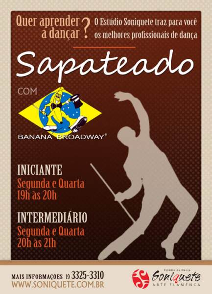 Sapateado Campinas Banana Broadway
