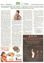 Jornal 100% Vida - Cursos de Carnaval Março 2011